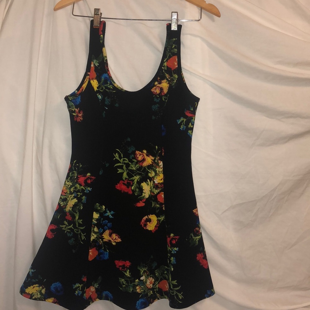 Short floral dress